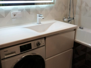 мойка для ванной М17 над стиральной машиной
